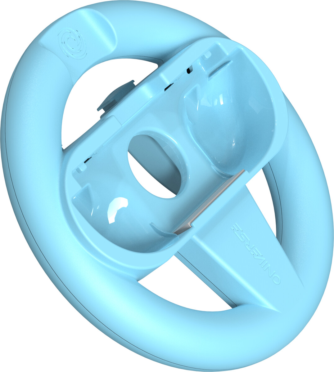 Oniverse Nsw2 Pack Of 2 Racing Wheel Controller Holders - Orangeblue