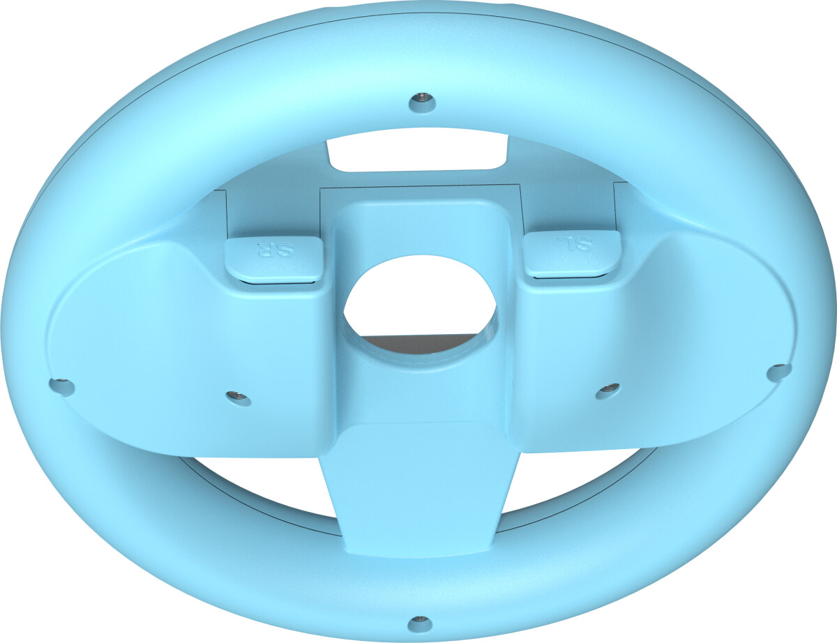 Oniverse Nsw2 Pack Of 2 Racing Wheel Controller Holders - Orangeblue