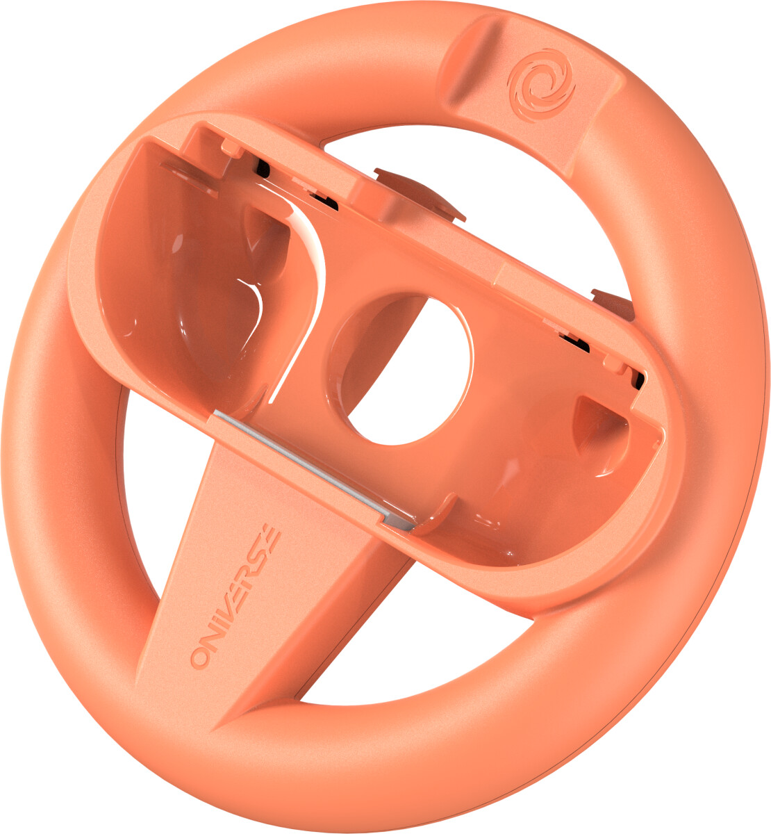 Oniverse Nsw2 Pack Of 2 Racing Wheel Controller Holders - Orangeblue