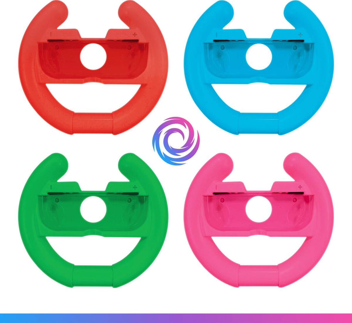 Oniverse Nsw2 Pack Of 4 Racing Wheel Controller Holders