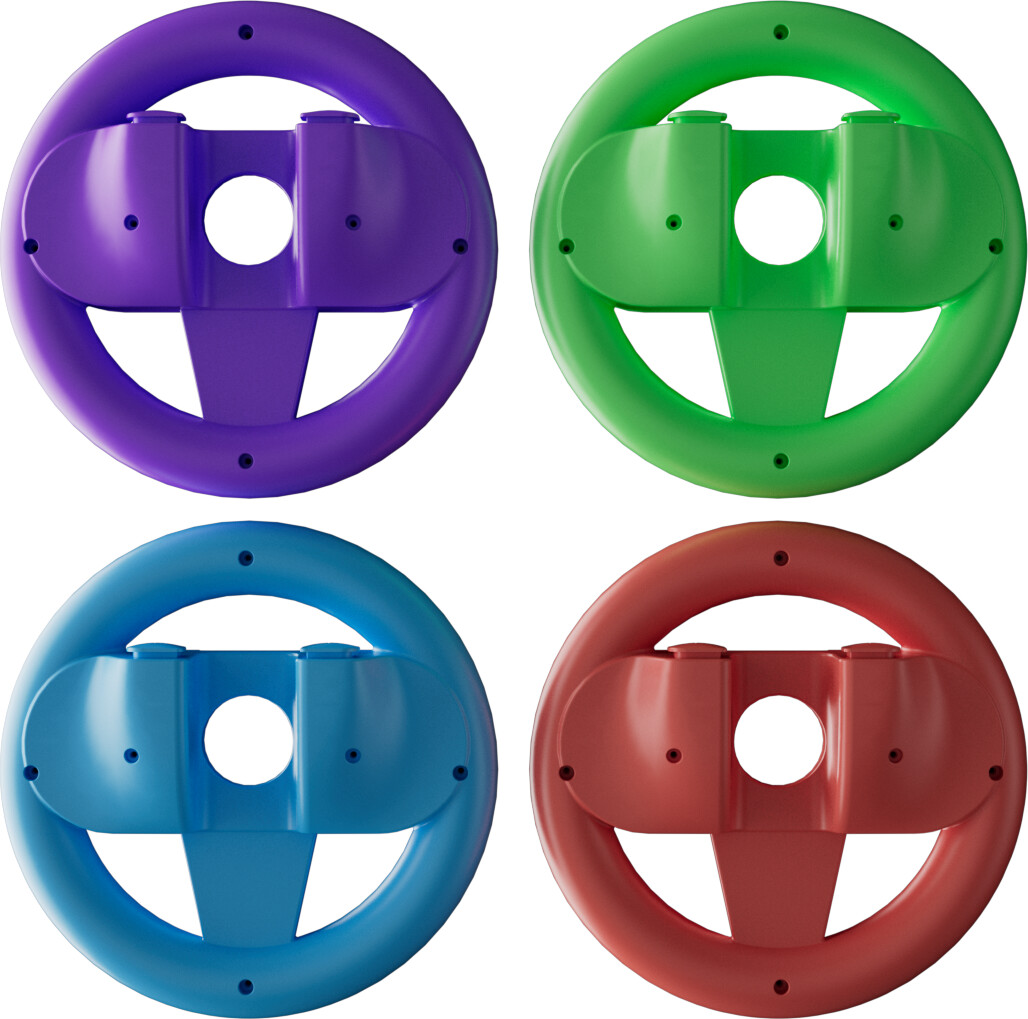 Oniverse Nsw2 Pack Of 4 Racing Wheel Controller Holders