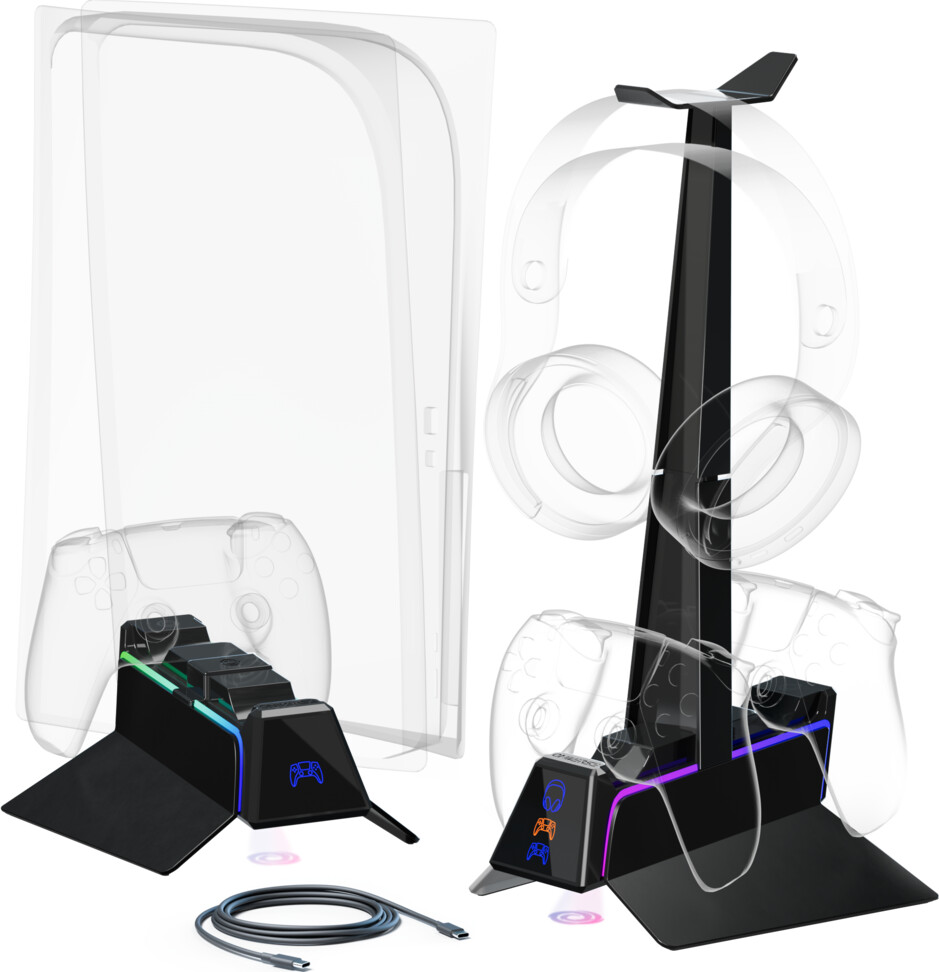 Oniverse Ps5 Fast Charging Station - Black