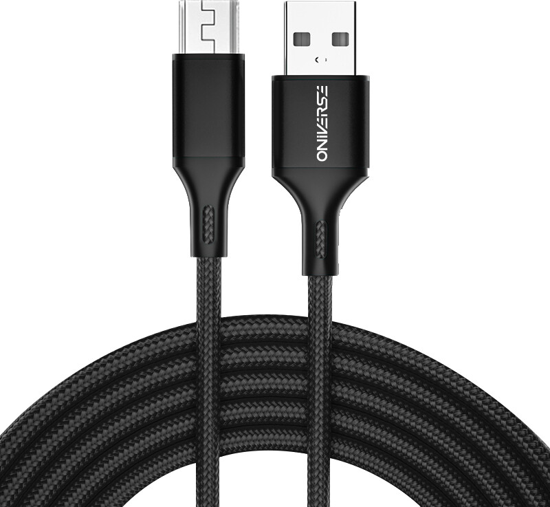Oniverse Usb-A To Micro-Usb Charge Cable 3 M - Black