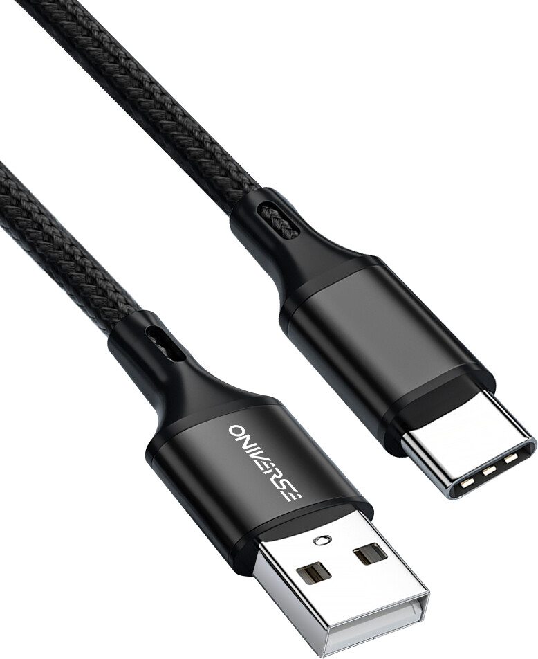 Oniverse Usb-A To Usb-C Charge Cable 3 M - Black