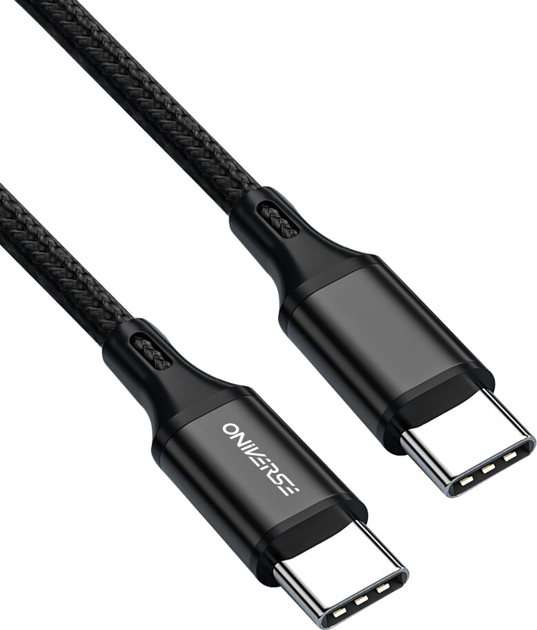Oniverse Usb-C To Usb-C Charging Cable 3 M - Black