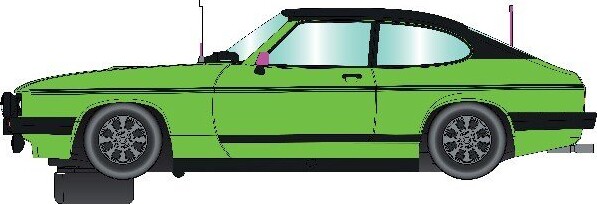 Scalextric - Only Fools And Horses Pakke Med 2 Biler - C4179A
