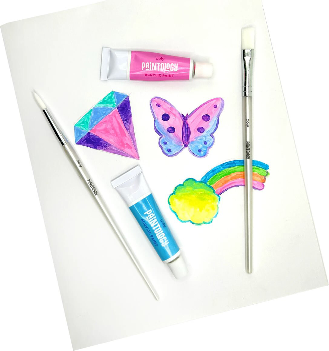 Ooly - Akrylmaling Sæt - Paintology - Pastel