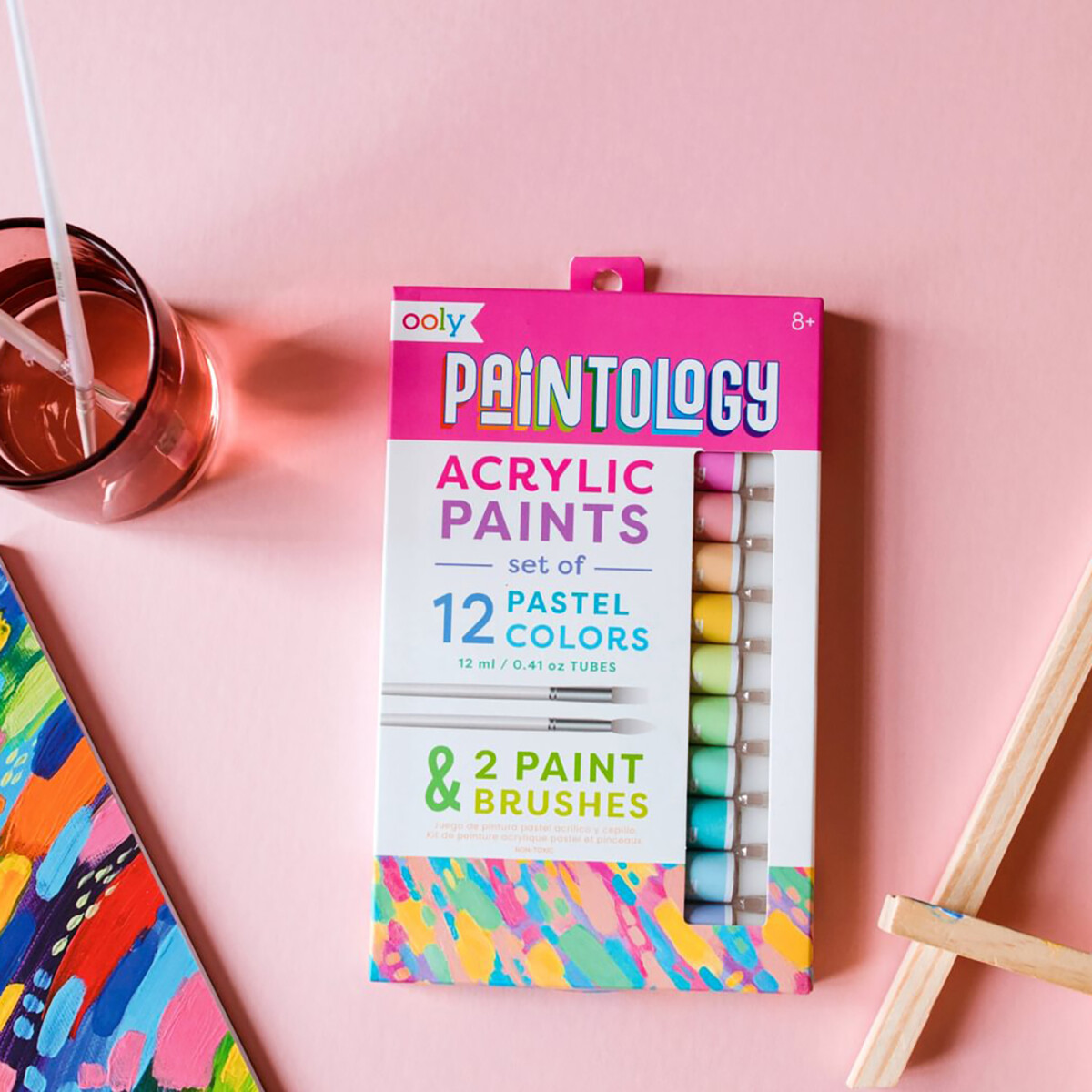 Ooly - Akrylmaling Sæt - Paintology - Pastel