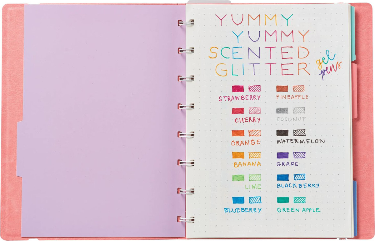 Ooly - Gelpen Med Duft 12 Stk - Yummy Yummy Glitter
