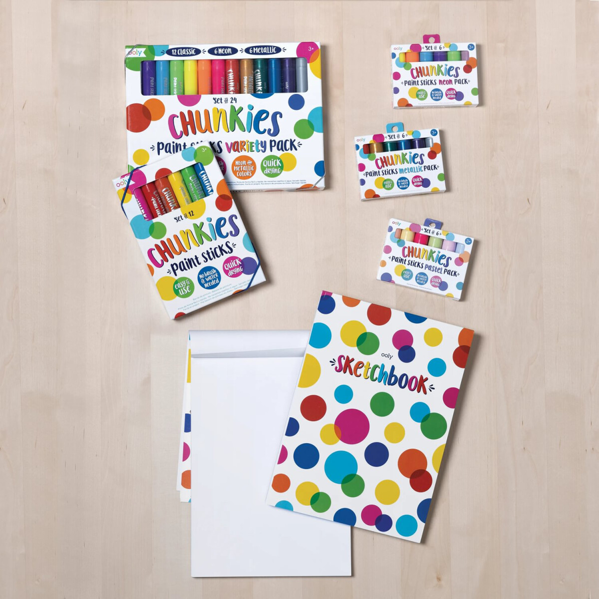 Ooly - Skitseblok - Chunkies 23 X 30 5 Cm