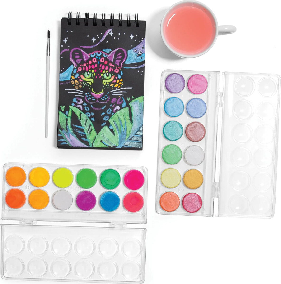 Ooly - Vandfarve Palette - Chroma Blends - Neon