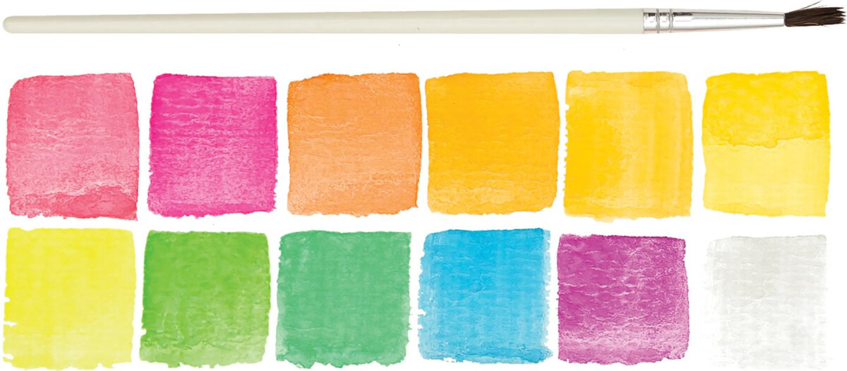 Ooly - Vandfarve Palette - Chroma Blends - Neon
