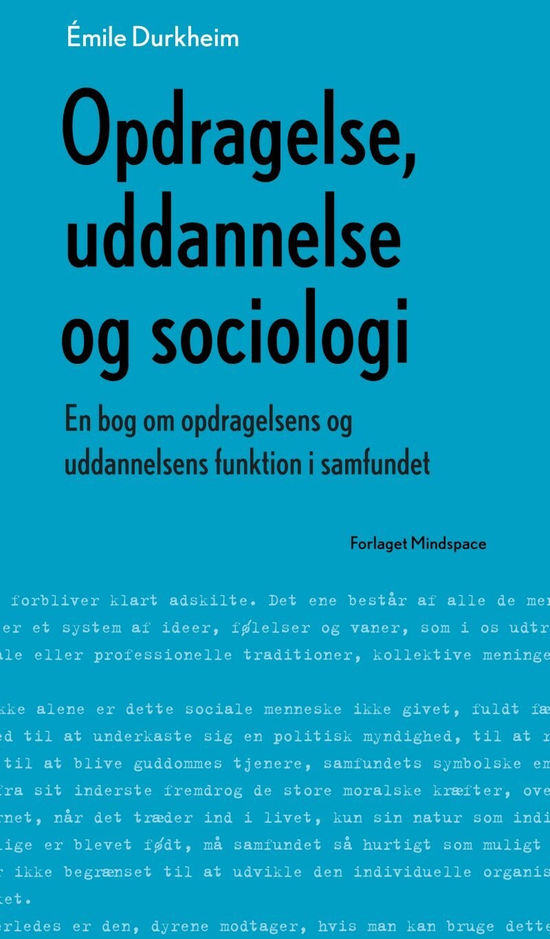 Opdragelse Uddannelse Og Sociologi