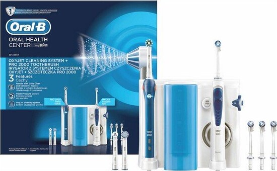 Oral-b - Pro Elektrisk + Oxyjet Cleaning System | Se køb på Gucca.dk