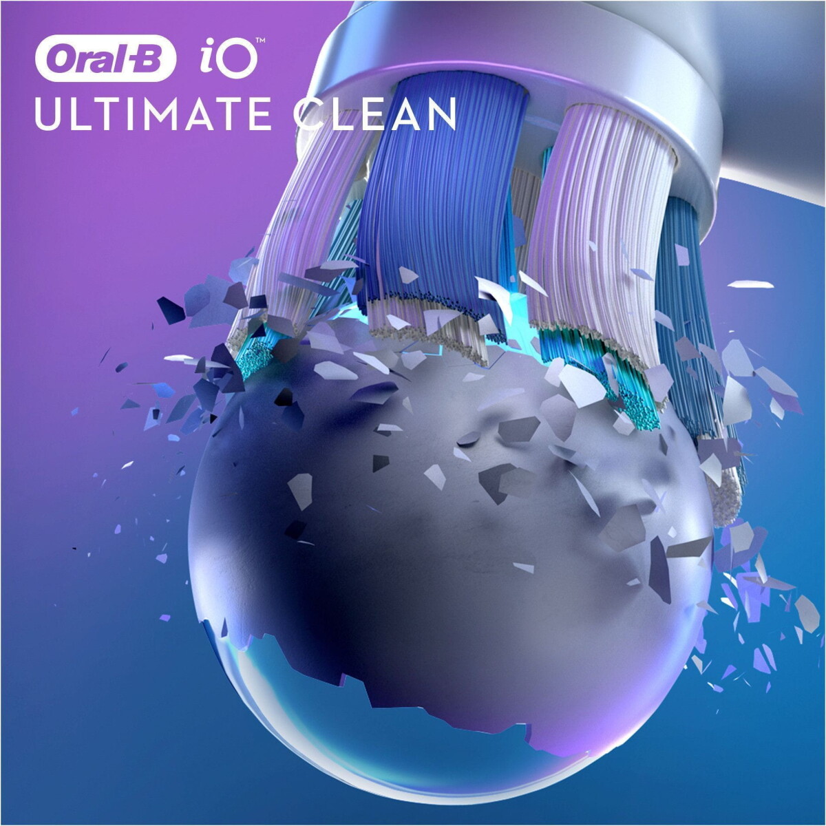 Oral-B - Io Ultimate Clean Udskiftningshoveder 4 Stk