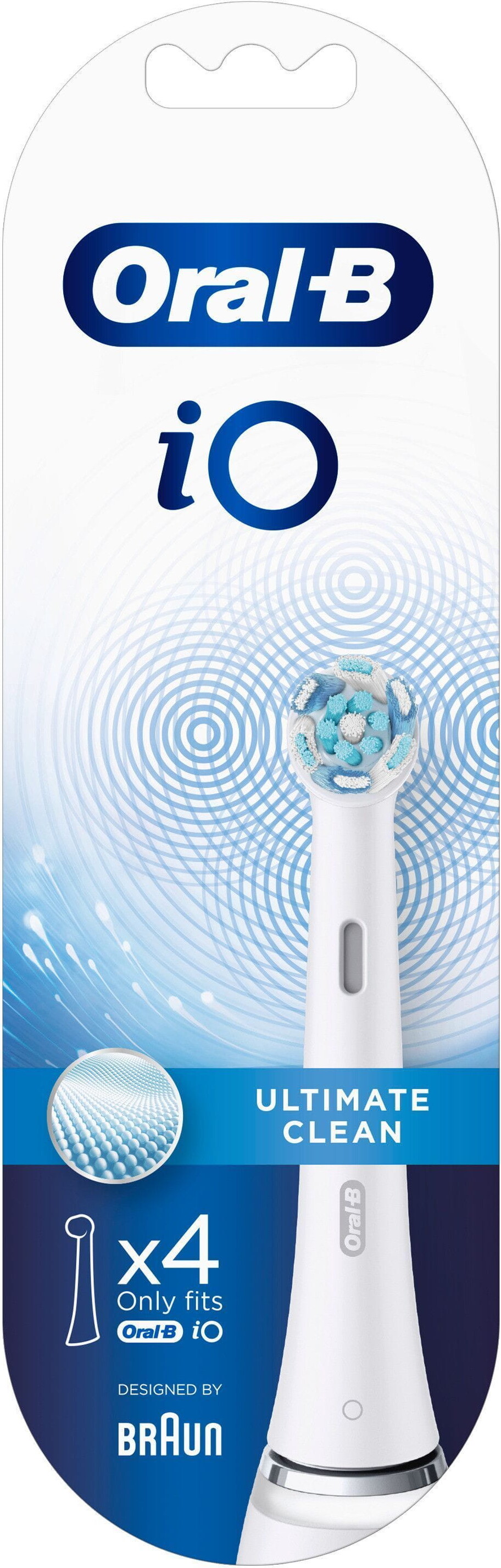 Oral-B - Io Ultimate Clean Udskiftningshoveder 4 Stk