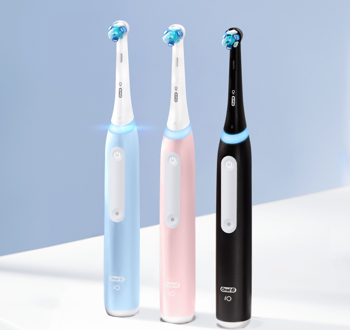 Oral-B - Io3S Isblå Elektrisk Tandbørste