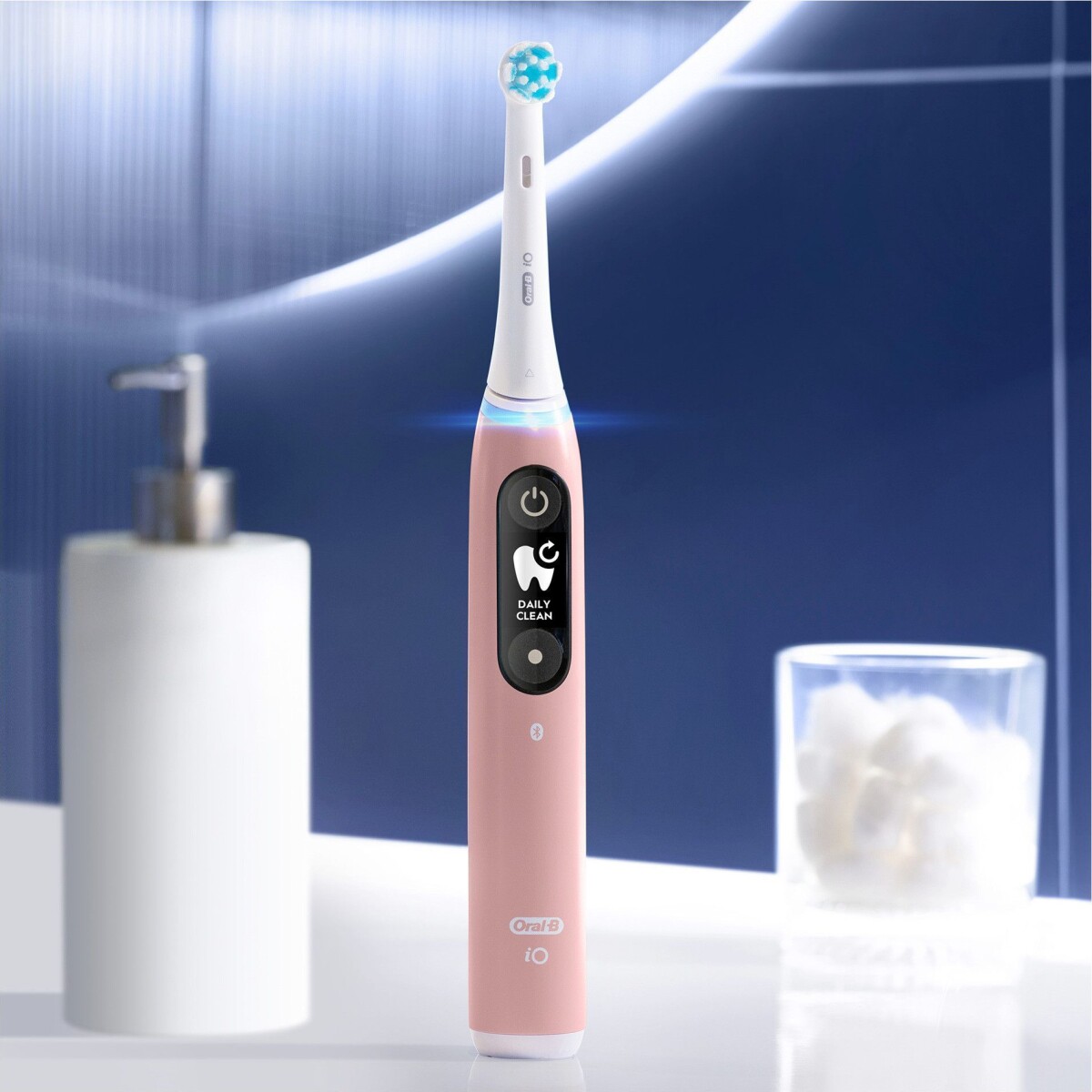 Oral-B - Io6S Pink Sand Elektrisk Tandbørste