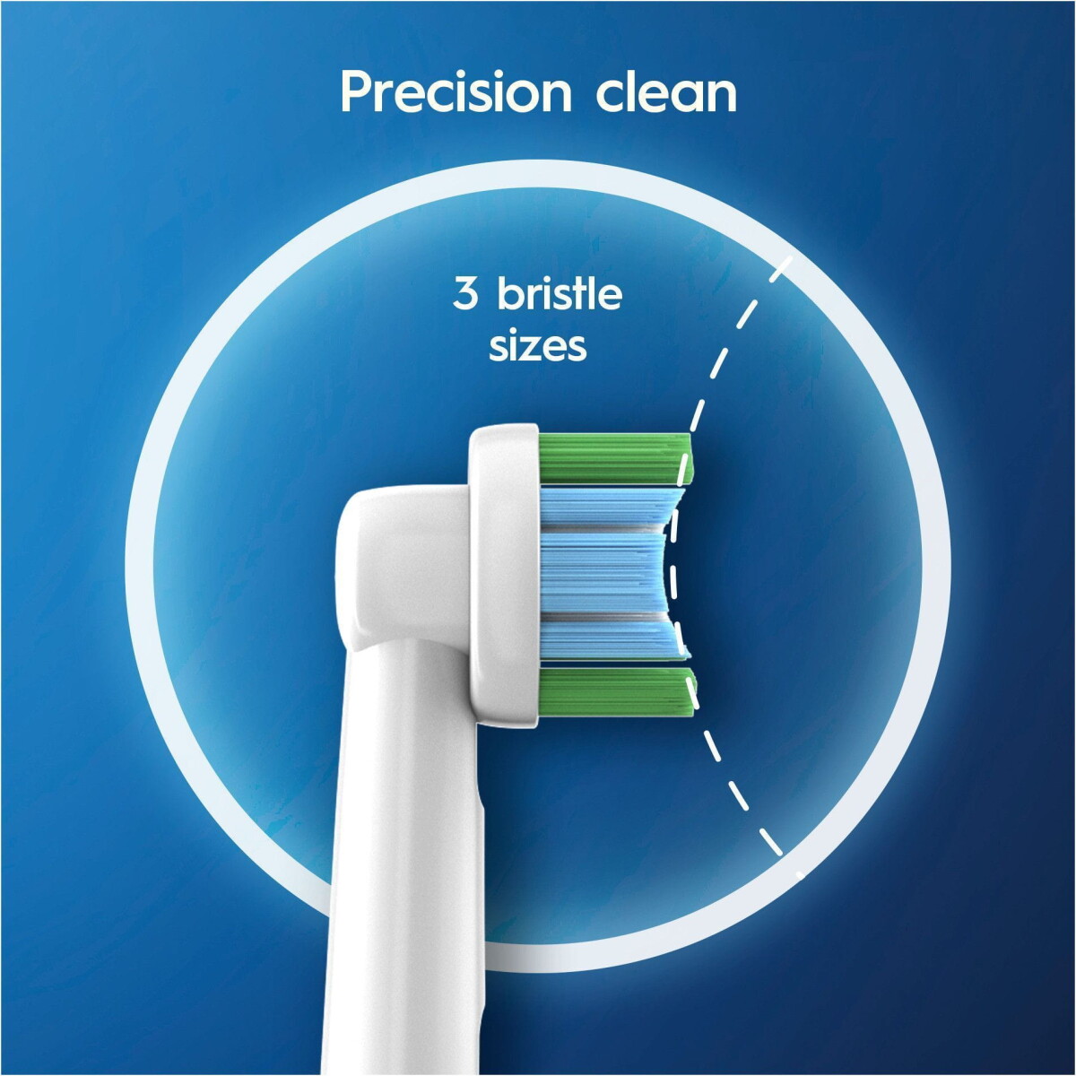 Oral B Pro 100 Precision Clean Oral-b - Precision Clean Børstehoveder - 10 Stk | Se tilbud og køb på
