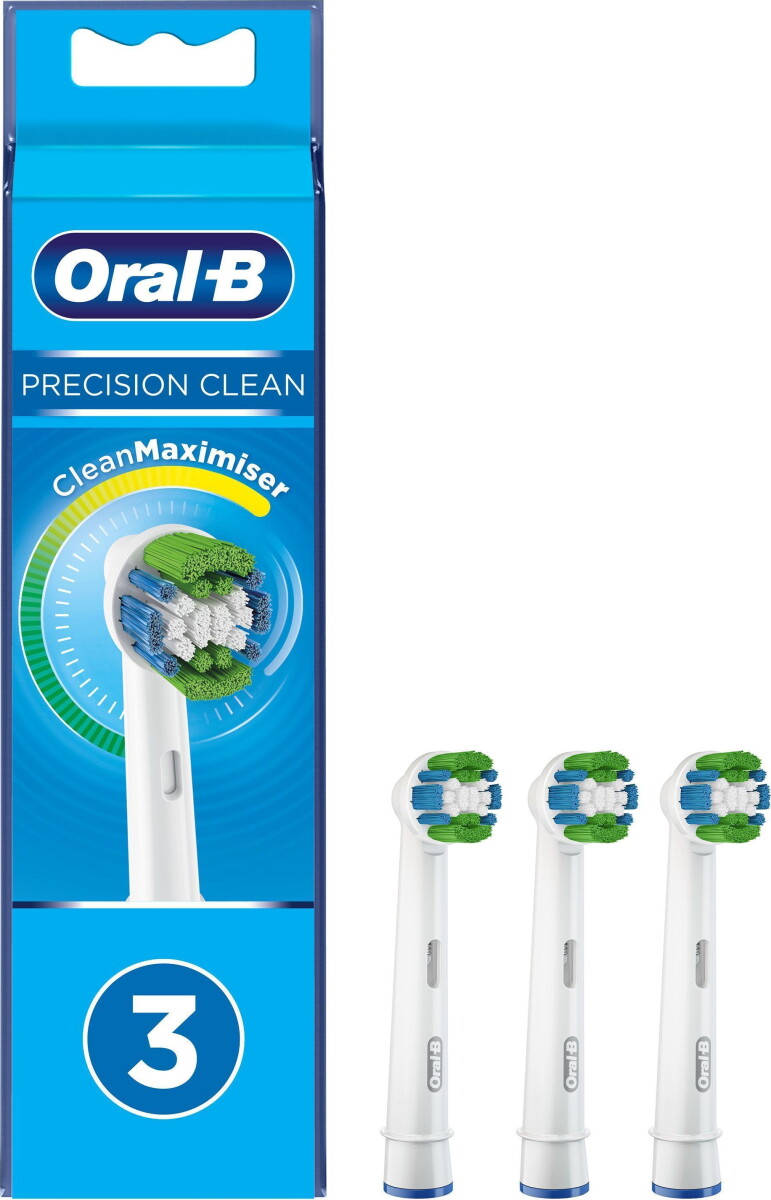Oral-b - Precision Clean Børstehoveder - 4 | Se tilbud og køb på Gucca.dk