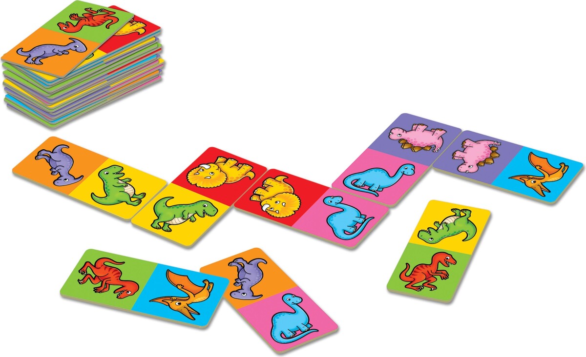 Orchard - Dinosaur Domino Mini Spil