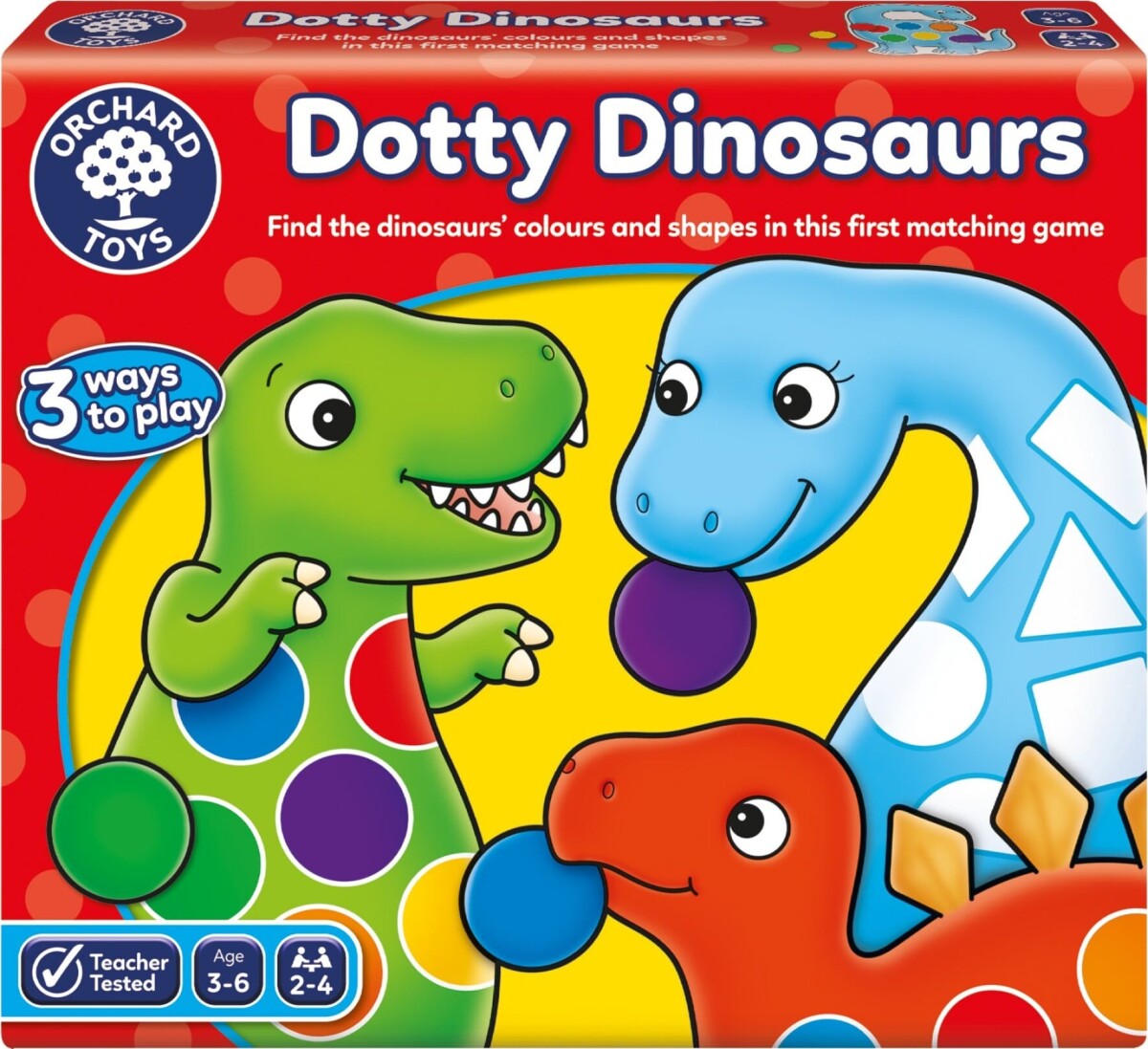 Orchard Toys - Prikkede Dinosaurer