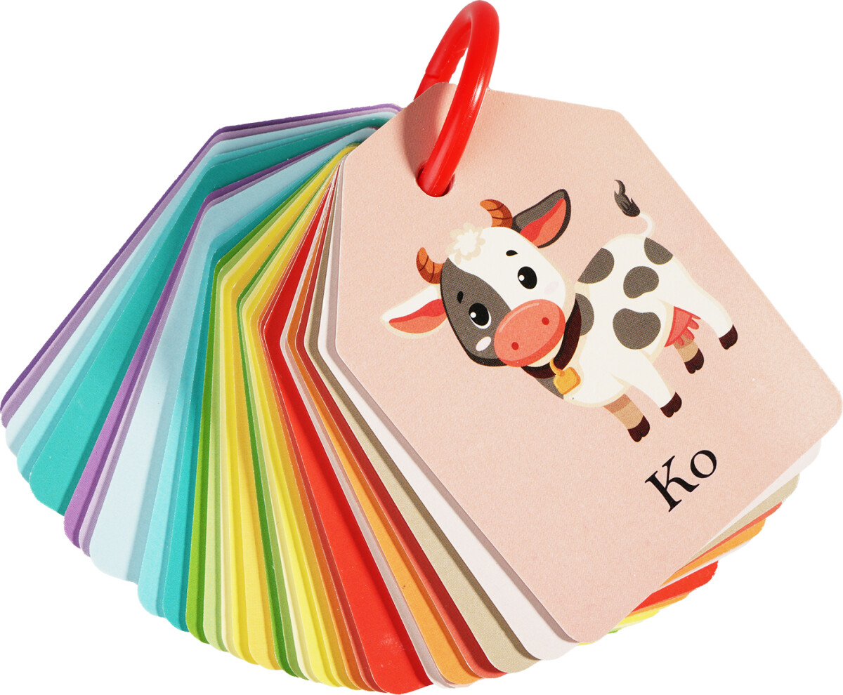 Ordkort Med Billede Til Børn - På Bondegården - Barbo Toys