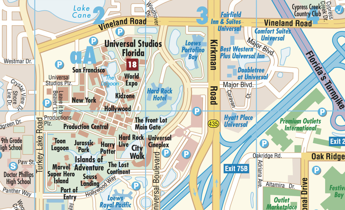 Orlando - Borch Maps