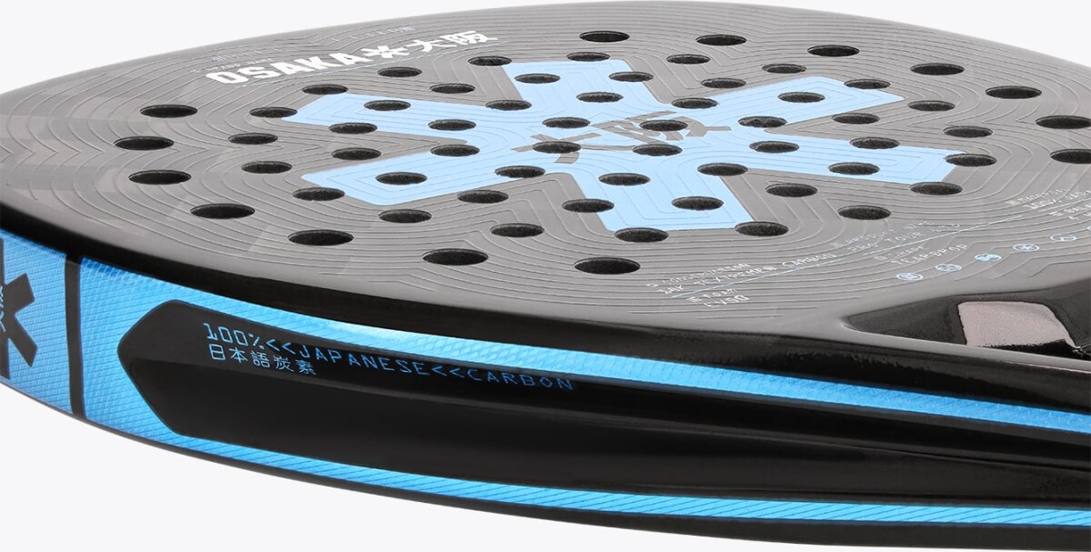 Osaka - Pro Tour Ltd Power Padelbat - Silver Lake Blue