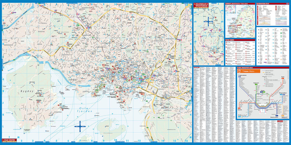 Oslo - Borch Maps
