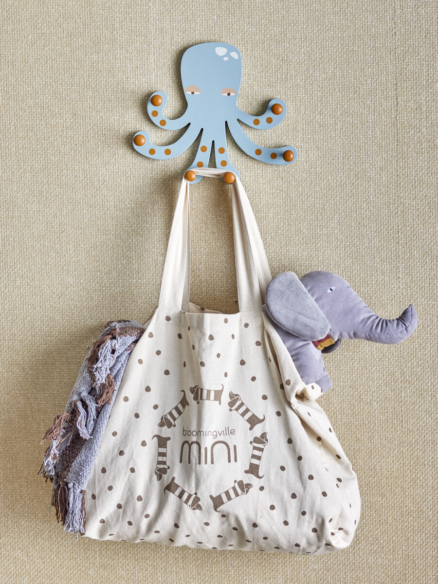 Bloomingville Mini - Oswall Knagerække Til Børn - Blå - Lotus