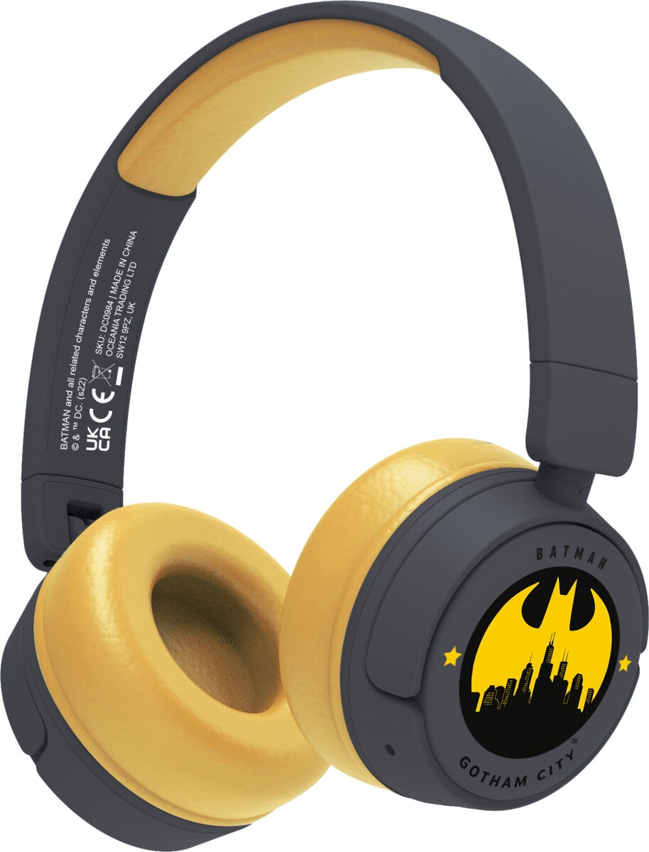 Batman - Hovedtelefoner Til Børn - Med Voksenkontrol - Otl