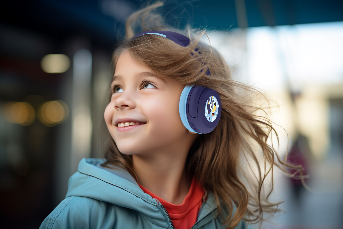 Bluey - Trådløse Hovedtelefoner Til Børn