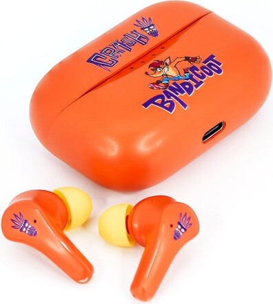 Crash Bandicoot - True Wireless Earbuds Høretelefoner Til Børn
