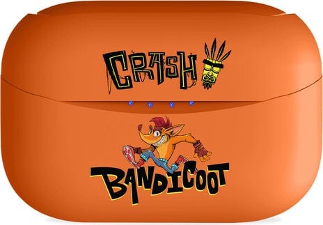 Crash Bandicoot - True Wireless Earbuds Høretelefoner Til Børn