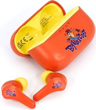 Crash Bandicoot - True Wireless Earbuds Høretelefoner Til Børn