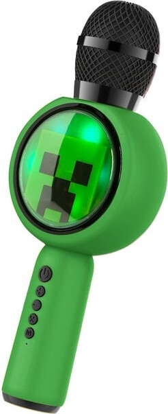 Minecraft Popsing Karaoke Mikrofon Med Lys Til Børn