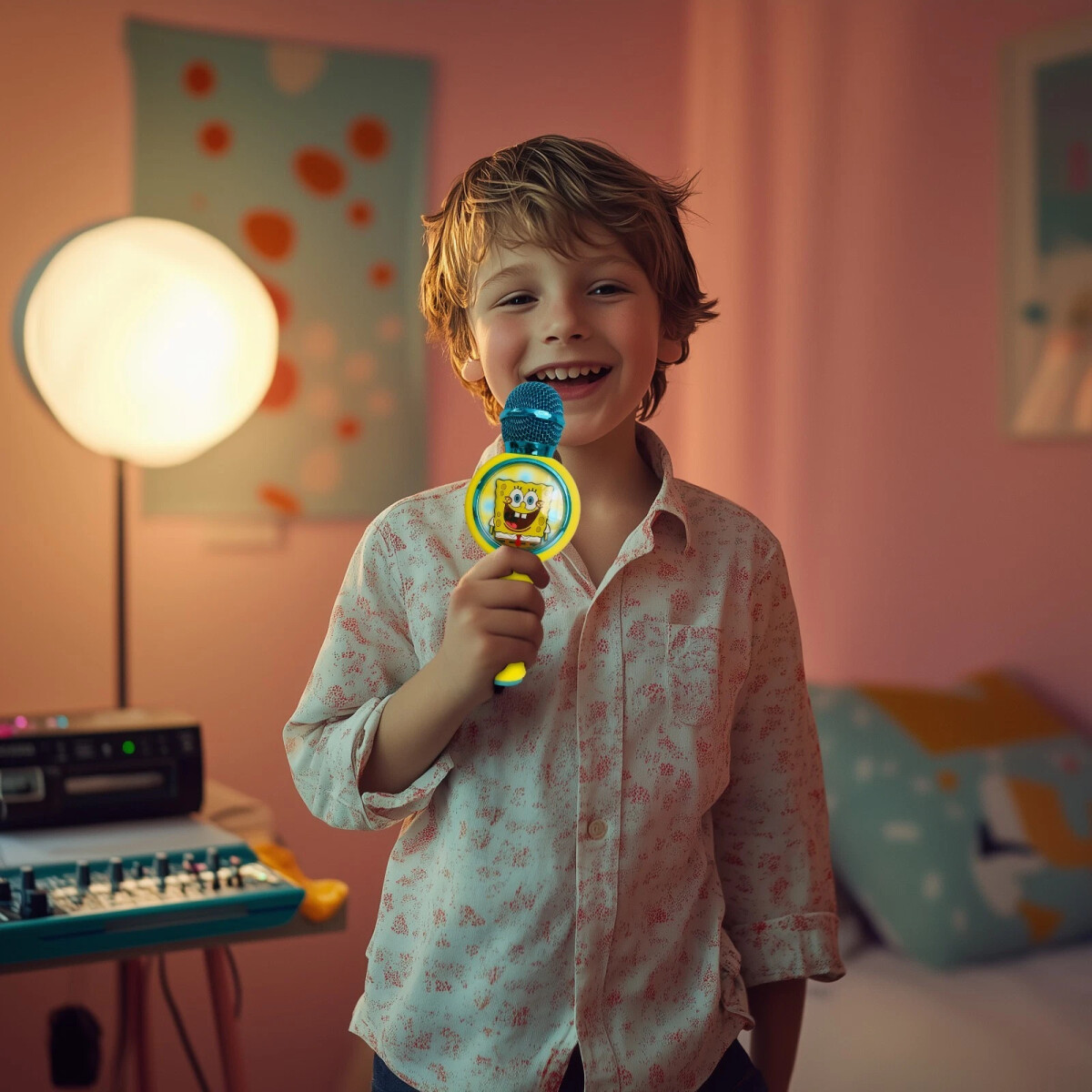 Otl - Popsing Led Microphone - Spongebob