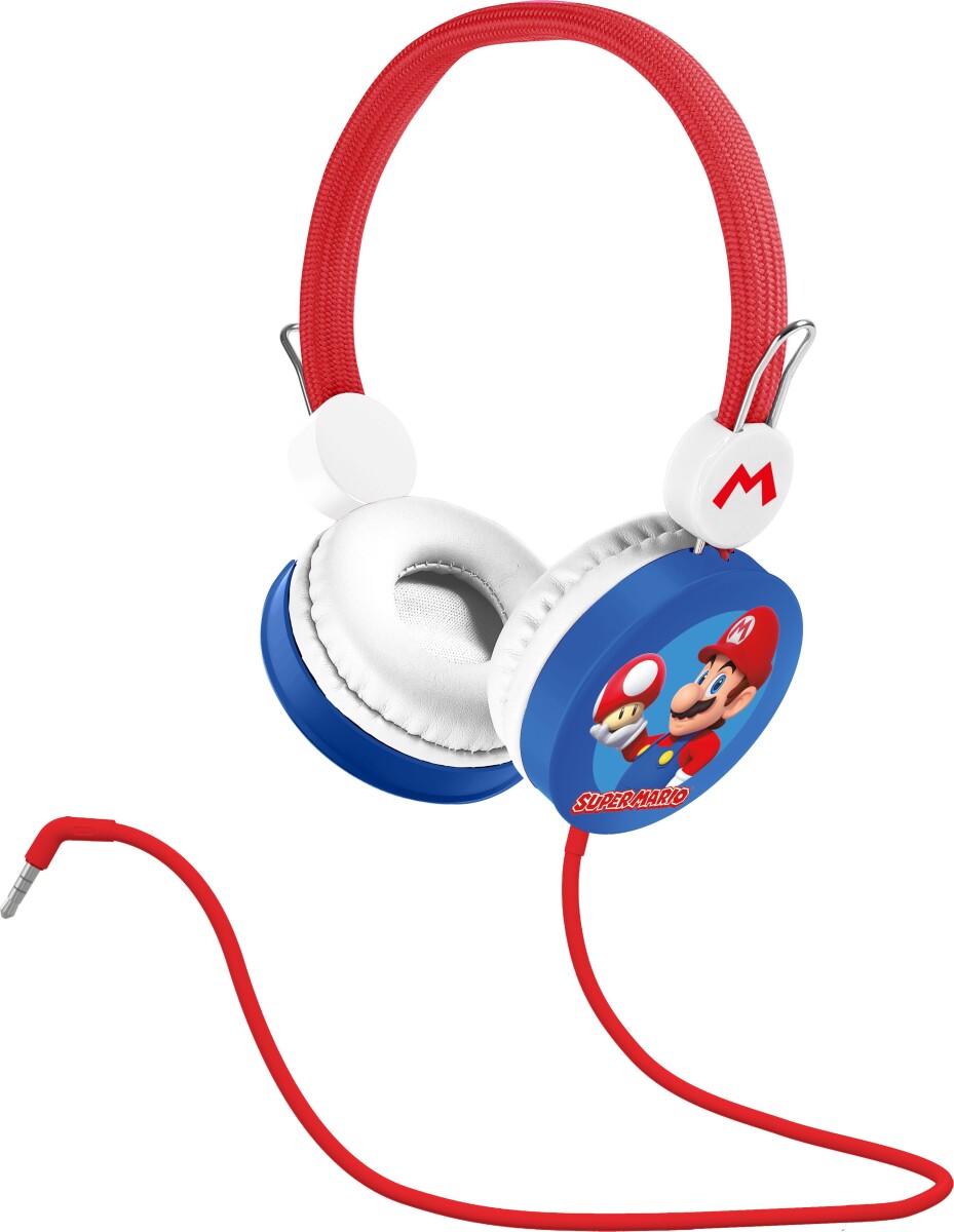 Super Mario - Høretelefoner Til Børn - 85 Db