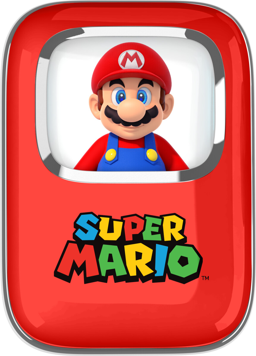 Super Mario - True Wireless Earbuds Høretelefoner Til Børn - Rød