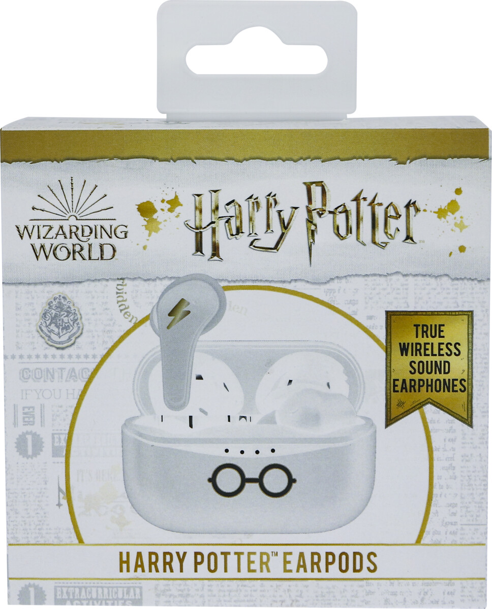 Harry Potter - Earbuds Høretelefoner - Hvid - Otl