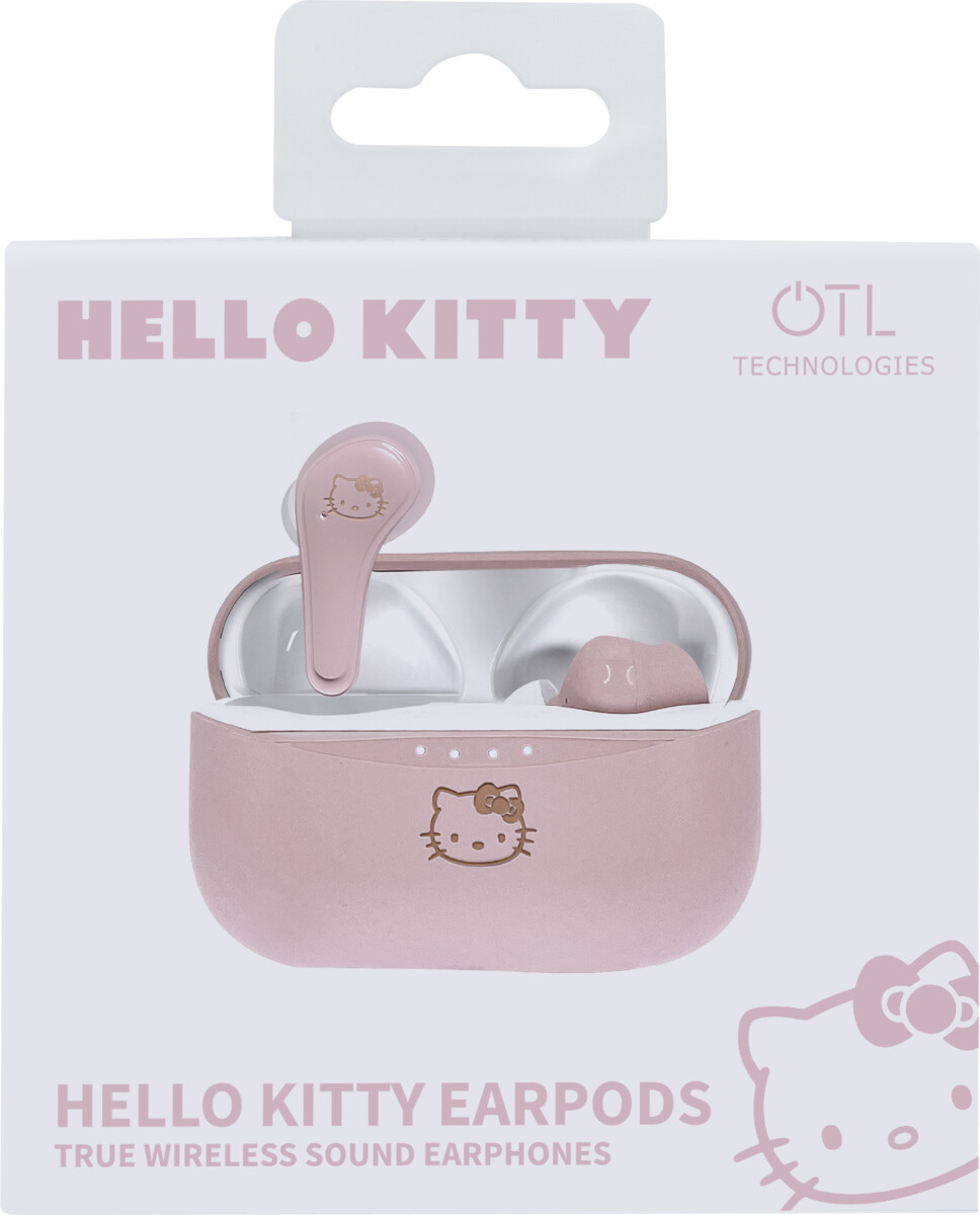 Hello Kitty - Earbuds Høretelefoner - Lyserød - Otl