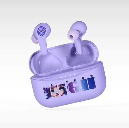 Earpods Til Børn - Rainbow High - Lilla