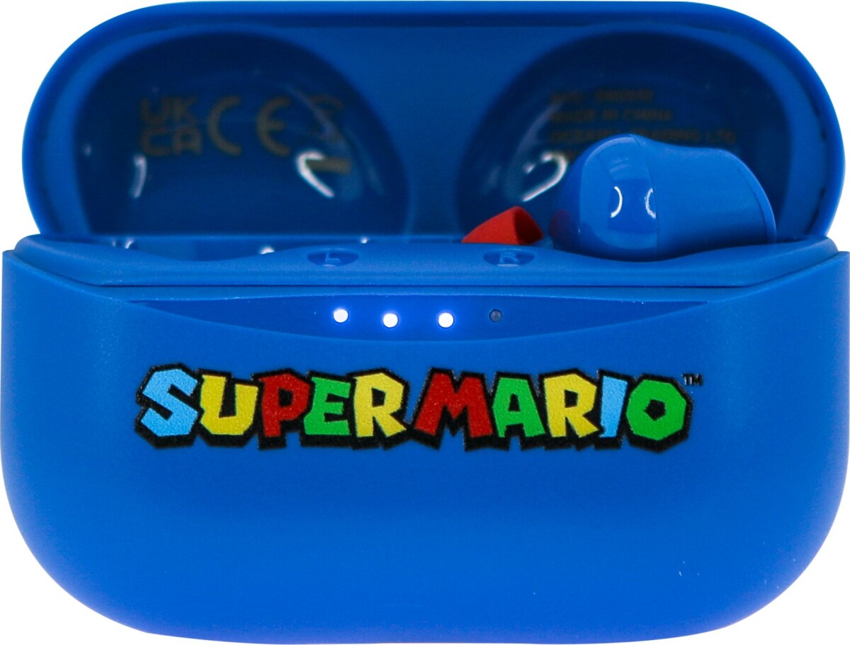 Super Mario - Earbuds - Blå - Otl