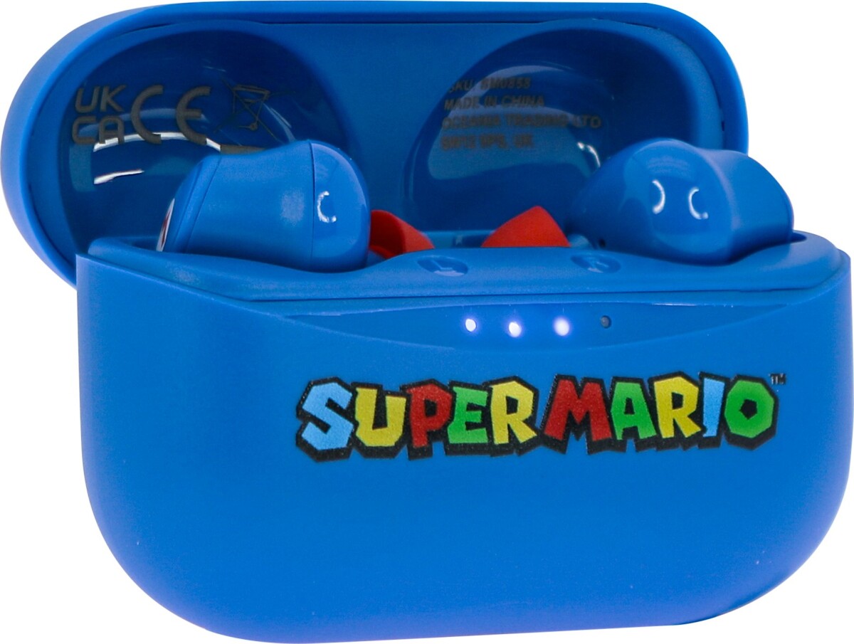 Super Mario - Earbuds - Blå - Otl