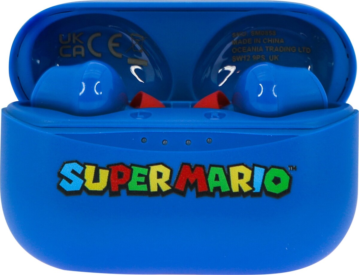 Super Mario - Earbuds - Blå - Otl