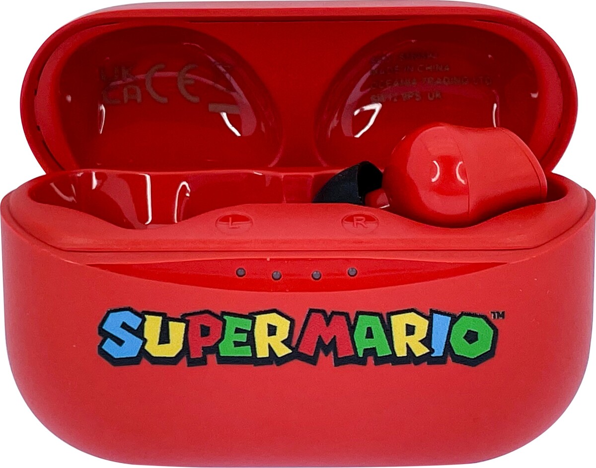 Super Mario - Earbuds - Rød - Otl