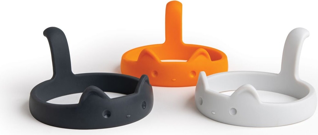 Ototo - Æggeform - Pancats - Hvid Grå Orange