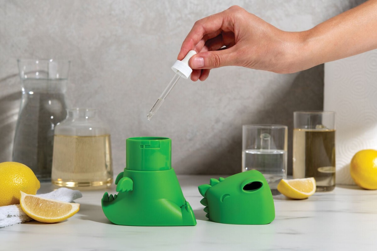 Ototo - Dracowave Renser Til Mikrobølgeovn - Grøn - Compact Size To Fit