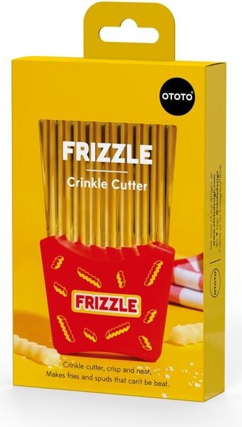 Ototo - Kartoffelskærer Frizzle Crinkle Cutter - Rød